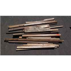 Koa Wood Bundle, Various Grades, Quality, Sizes, (Approx 3-5 ft), Approx. 25 pcs