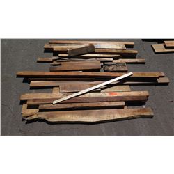 Koa Wood Bundle, Various Grades, Quality, Sizes, (Approx 1-5 ft), Approx. 21 pcs