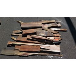 Koa Wood Bundle, Various Grades, Quality, Sizes, (Approx 1-4 ft), Approx. 21 pcs