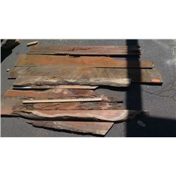 Koa Wood Bundle, Various Grades, Quality, Sizes, (Approx 3-6 ft), Approx. 9 pcs