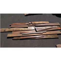 Koa Wood Bundle, Various Grades, Quality, Sizes, (Approx 3-6 ft), Approx. 15 pcs