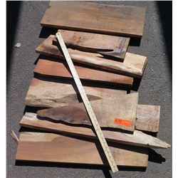 Koa Wood Bundle, Various Grades, Quality, Sizes, (Approx 1.5-2 ft), Approx. 9 pcs