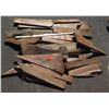 Image 1 : Mixed Hardwood Bundle: Koa/African Mahogany, Various Sizes (Approx 1-2 ft), Approx. 23 pcs