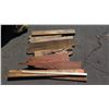 Image 1 : Mixed Hardwood Bundle: Koa/African Mahogany, Various Sizes, (Approx 2-3 ft), Approx. 9 pcs