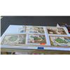 Image 1 : Blaise Domino Signed Unframed Canvas Giclee Maps - Oahu, Kauai, Maui, Sandwich Isles. Original Signa