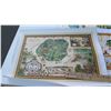 Image 2 : Blaise Domino Signed Unframed Canvas Giclee Maps - Oahu, Kauai, Maui, Sandwich Isles. Original Signa