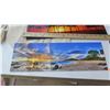 Image 2 : Hawaii Themed Metal Photographic Art Signs 7pcs and Canvas Aloha Tote