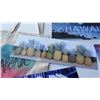 Image 3 : Hawaii Themed Metal Photographic Art Signs 7pcs and Canvas Aloha Tote