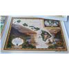 Image 2 : Blaise Domino Signed Unframed Canvas Giclee Maps (10 qty) Oahu, Maui, Sandwich Isles. Original Signa