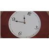 Image 2 : Qty 5 Round Koa Veneer Wall Clock, Approx 20" Dia.