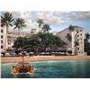 Image 2 : "Moana Beach Front" by Rodel Gonzalez, Signed, Ltd. Ed. 16 of 350, Canvas Giclee 32" x 24"