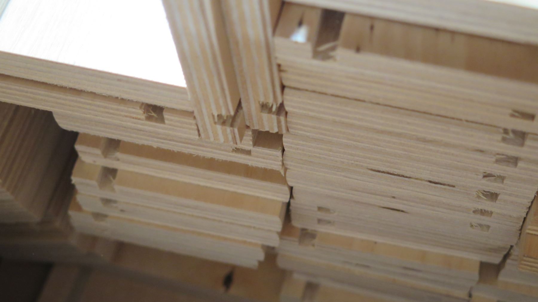 Box of Prefinished Maple Cabinet Drawer Materials