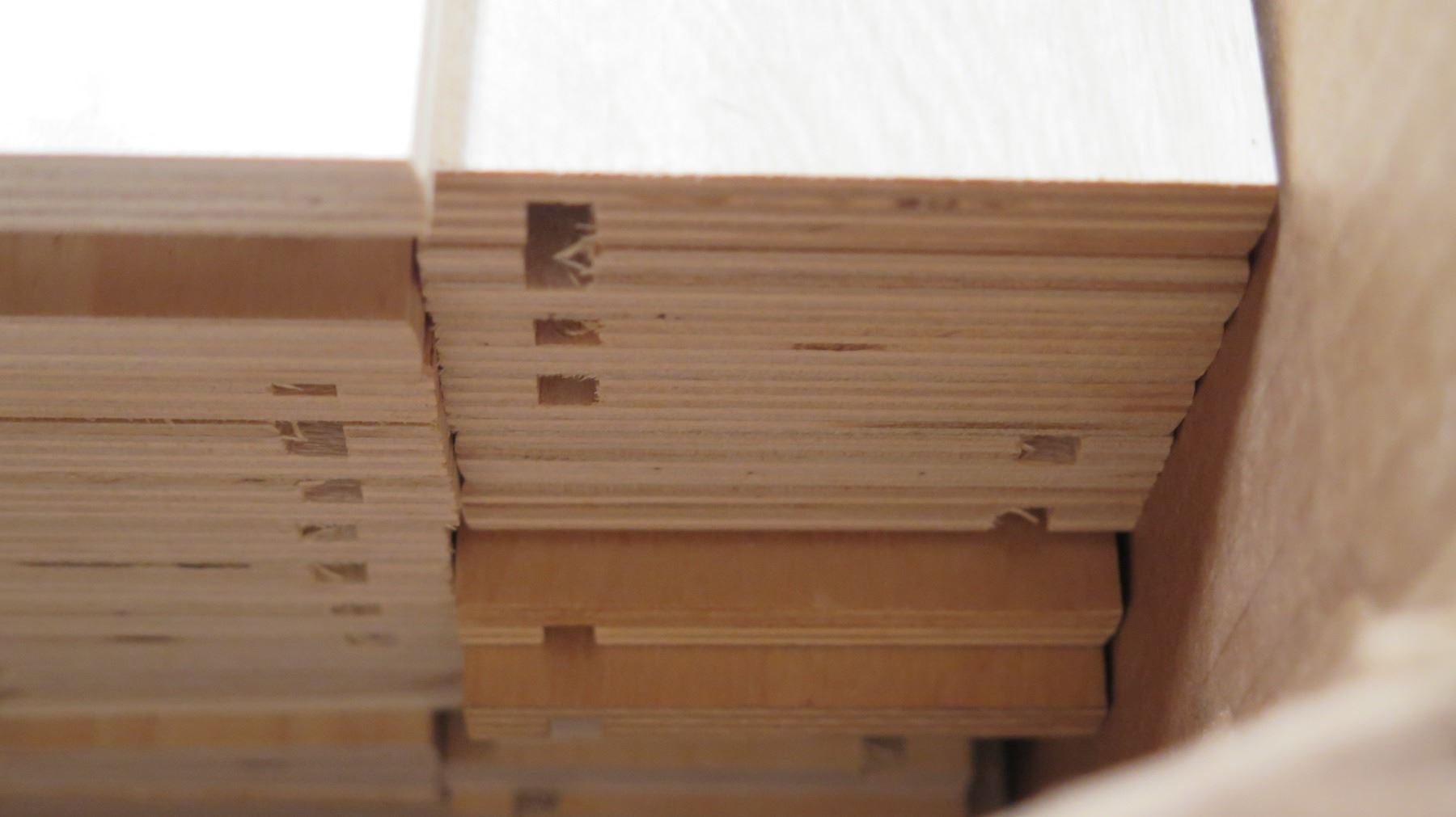 Box of Prefinished Maple Cabinet Drawer Materials