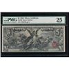 Image 1 : 1896 $5 Silver Certificate PMG 25 Very Fine