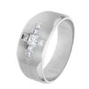 Image 1 : 14KT White Gold 0.49ctw Diamond Ring