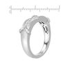 Image 2 : 14KT White Gold 0.65ctw Diamond Ring