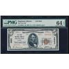 Image 1 : 1929 $5 Highland National Bank Note PMG 64EPQ