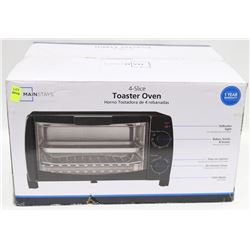 MAINSTAYS 4 SLICE TOASTER OVEN