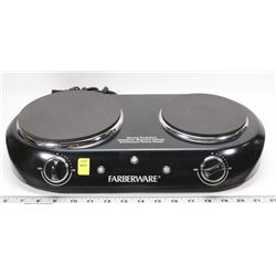 FARBERWARE 2 BURNER ELECTRIC HOTPLATE