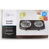 Image 1 : MAINSTAYS DOUBLE BURNER HOT PLATE