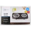 Image 1 : MAINSTAYS DOUBLE BURNER HOT PLATE