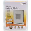 Image 1 : SOLEIL PERSONAL ELECTRIC DIGITAL CERAMIC HEATER