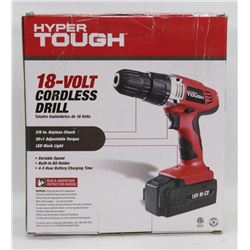 HYPERTOUGH 18V CORDLESS DRILL