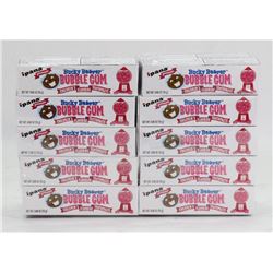 20 PACKS .66OZ TUBES OF BUCKY BEAVER BUBBLE GUM
