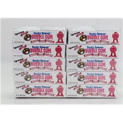 20 PACKS .66OZ TUBES OF BUCKY BEAVER BUBBLE GUM