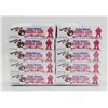 Image 1 : 20 PACKS .66OZ TUBES OF BUCKY BEAVER BUBBLE GUM