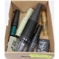 LOT OF 8 ANIMAL CALLS.