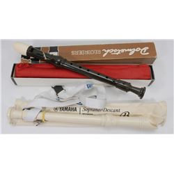 2 RECORDERS- DOLMETSCH & YAMAHA