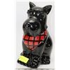 Image 1 : SCOTTISH DOG SHAPED COOKIE JAR (11" TALL)
