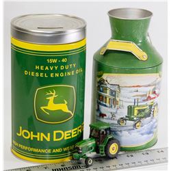 FLAT OF JOHN DEERE COLLECTIBLES INCLUDING