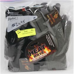 2PK MENS HEAT WAVE GLOVES