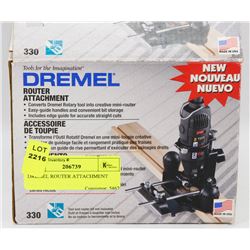 DREMEL ROUTER ATTACHMENT