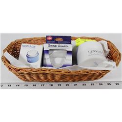 BASKET W/NEW PRODUCTS - GRIND GUARD,