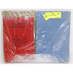 LOT OF 5 VINTAGE BOOKS.