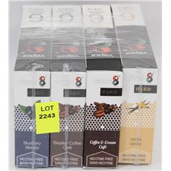 24 E-JUICE 10ML NICOTINE FREE FLAVOUR BOTTLES