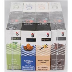 24 E-JUICE 10ML NICOTINE FREE FLAVOUR BOTTLES