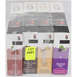 24 E-JUICE 10ML NICOTINE FREE FLAVOUR BOTTLES