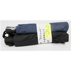 3 PACK OF "DELUXE" SUPER MINI UMBRELLAS.