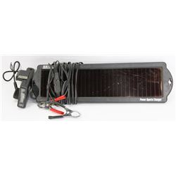 SOLAR PANEL TRICKLE CHARGER WITH CELLULAR FM