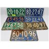 Image 1 : 8 ALBERTA LICENSE PLATES 1967-1974 - MUSCLE YEARS.