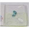 Image 1 : 15) NATURAL RARE BLUE ZIRCON GEMSTONES