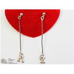 21) STERLING SILVER PENDANT EARRINGS