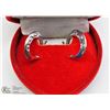 Image 1 : 41) STERLING SILVER HOOP STYLE EARRINGS