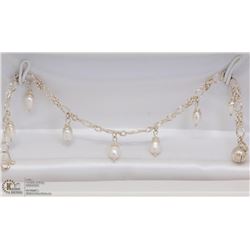 46) STERLING SILVER BRACELET