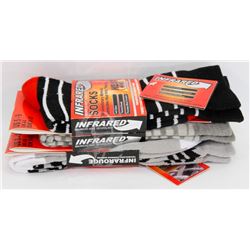 3PK LADIES HEAT WAVE SOCKS