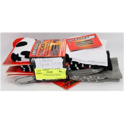 3PK LADIES HEAT WAVE SOCKS